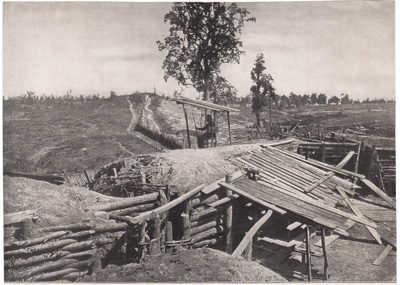 THE CONFEDERATE DEFENCES PROTECTING ATLANTA, TAKEN IN 1864